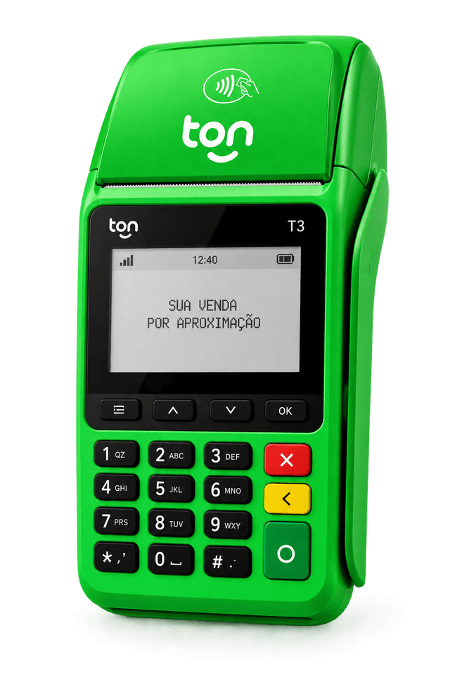 Maquininha T3 Ton Mega+